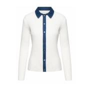 Berrit Polo Shirt &Co Woman , Beige , Dames