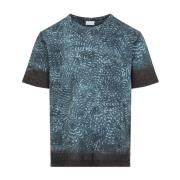 Petrol Hubba T-Shirt Dries Van Noten , Multicolor , Heren