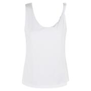 Stijlvolle Jersey Top Federica Tosi , White , Dames