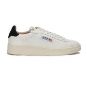 Leren Logo Sneakers Autry , White , Heren