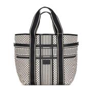 Ruime Tote Bag met Meerdere Compartimenten Lala Berlin , Multicolor , ...