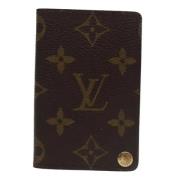 Pre-owned Canvas wallets Louis Vuitton Vintage , Brown , Unisex