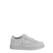 Leren Vetersneaker Represent , White , Heren