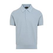 Lichtblauwe Polo Brioni , Blue , Heren