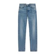 Indigo Blauwe Klassieke Broek Ami Paris , Blue , Heren