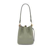 Groene Trekkoord Schoudertas Furla , Green , Dames