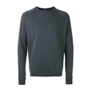 Blauwe Sweater N21 , Blue , Heren