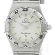 Pre-owned Stainless Steel watches Omega Vintage , Gray , Dames