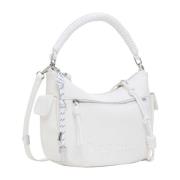 Lente/Zomer Dames Middelgrote Tas Collectie Desigual , White , Dames