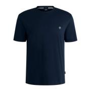 Heren C-Taut 01 T-shirt Blauw Hugo Boss , Blue , Heren