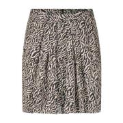 Geplooide A-lijn Mini Rok met Zakken Isabel Marant , Multicolor , Dame...