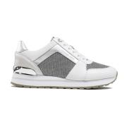 Stijlvolle Sneakers voor Mannen en Vrouwen Michael Kors , Gray , Dames