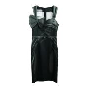 Grijze Abito Jurk Elegante Stijl Moschino , Gray , Dames