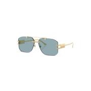 Ve2275 100280 Sunglasses Versace , Yellow , Heren