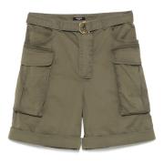 Zak Groene Shorts Balmain , Green , Heren