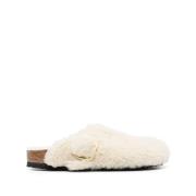 Eggshell Boston Mules Birkenstock , Beige , Heren