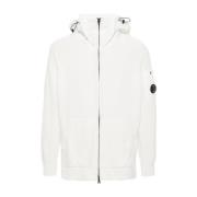 Witte Hoodie C.p. Company , White , Heren