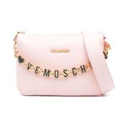 Blush Schoudertas Chic Stijl Love Moschino , Pink , Dames