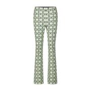 Gestreepte broek Marc Cain , Green , Dames