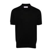 Zwarte T-shirts en Polos Brunello Cucinelli , Black , Heren