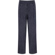 Klassieke Denimstijl Elastische Taillebroek Brunello Cucinelli , Blue ...