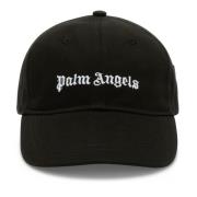 Zwarte Baseballpet met Stijl 1003 Palm Angels , Black , Unisex