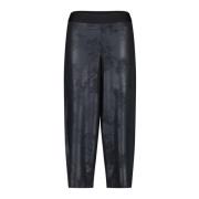 Sally Leder-Look Broek Raffaello Rossi , Black , Dames