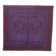 Pre-owned Silk scarves Hermès Vintage , Red , Dames