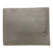 Pre-owned Leather wallets Hermès Vintage , Gray , Heren