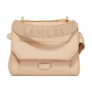 Stijlvolle Urban Flap Tas Ninon Beige Lancel , Beige , Unisex