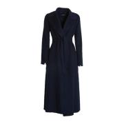 Blauwe Jassen & Mantels voor Dames Aw23 Max Mara , Blue , Dames