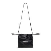 Schoudertas Stof Balenciaga , Black , Heren