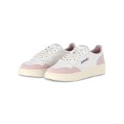 Vintage Sneaker met Suède Accents Autry , White , Heren