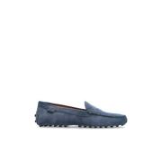 Leren Loafers Tod's , Blue , Dames