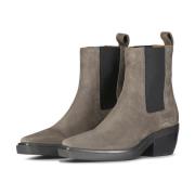 Suède Chelsea Boots met elastische inzetstukken Copenhagen Shoes , Gra...