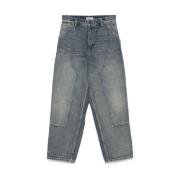 Dubbele Kniebroek in Smith Stijl Carhartt Wip , Blue , Heren