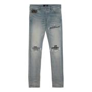 Regular Fit Denim Jeans Amiri , Blue , Heren