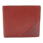 Pre-owned Leather wallets Prada Vintage , Red , Dames