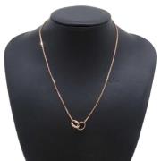 Pre-owned Rose Gold necklaces Cartier Vintage , Pink , Dames