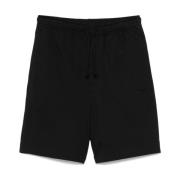 Zwarte Shorts met Trekkoord en Ritszak Y-3 , Black , Heren