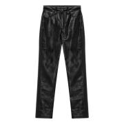 Regular Fit Denim Jeans Anine Bing , Black , Dames