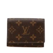 Pre-owned Canvas wallets Louis Vuitton Vintage , Brown , Dames