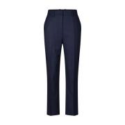 Wol Pinstripe Broek Anine Bing , Blue , Dames