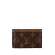 Pre-owned Canvas wallets Louis Vuitton Vintage , Brown , Dames