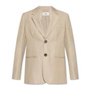 Wollen Blazer Ami Paris , Beige , Dames