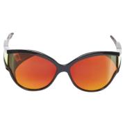 Pre-owned Acetate sunglasses Balenciaga Vintage , Orange , Dames