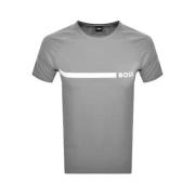 Klassiek T-shirt voor dagelijks gebruik Hugo Boss , Gray , Heren