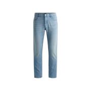 Slim Fit Jeans Hugo Boss , Blue , Heren