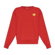 Sweatshirt met geborduurd logo Kenzo , Red , Dames