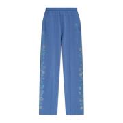 Sweatpants met glinsterende applicaties Kenzo , Blue , Dames